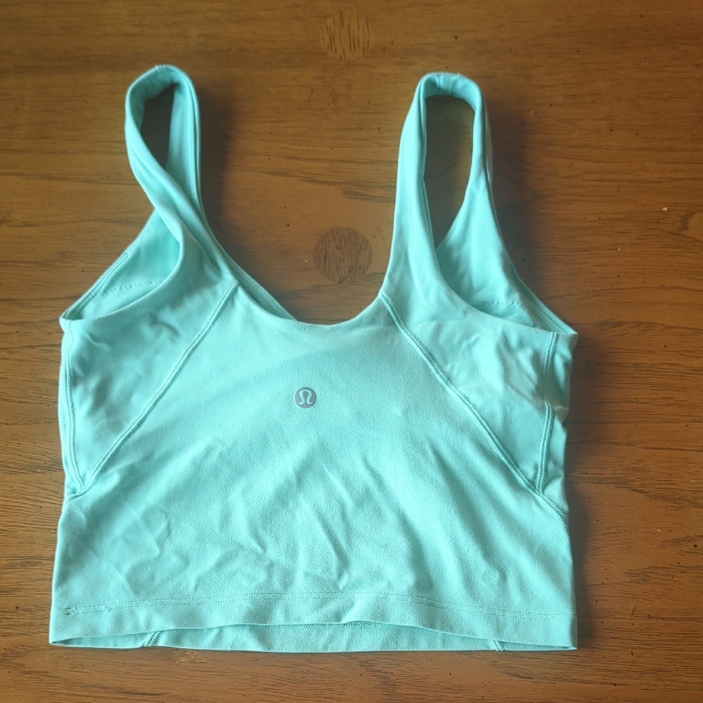 Lululemon Light Mint Green Align Tank